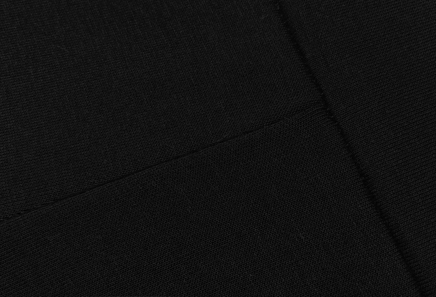 Czarne legginsy sportowe typu capri damskie
