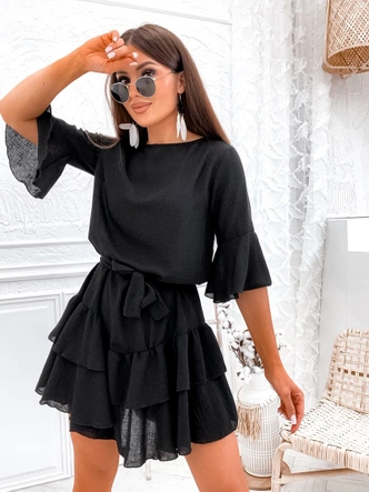 PENCIL DRESS BLACK (273ART)