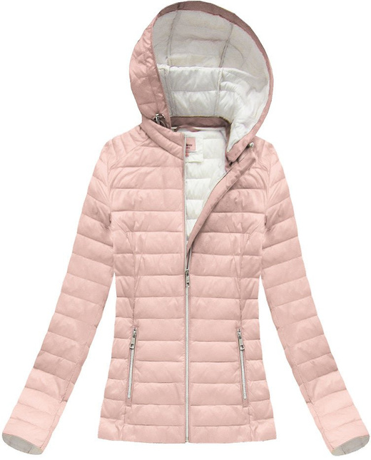 STEPPJACKE MIT KAPUZE LACHS (1828BIG)