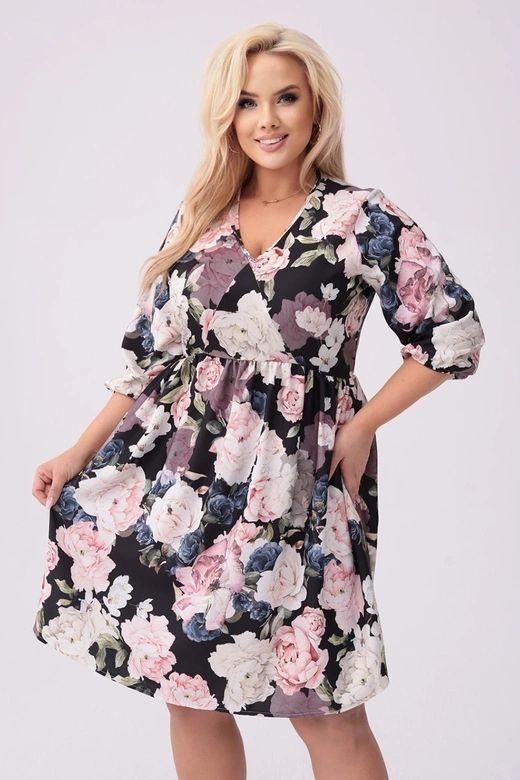 PENCIL DRESS BLACK (273ART)