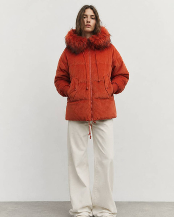 STRIPED JACKET WITH BRICK (7696)