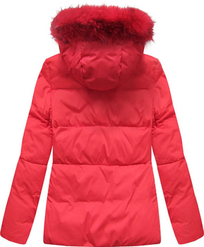 SHORT QUILTED RED JACKET (7694)