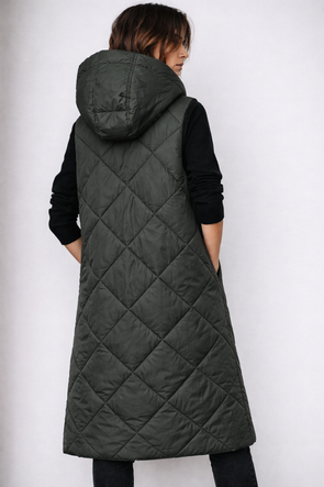 Army długa kamizelka oversize 