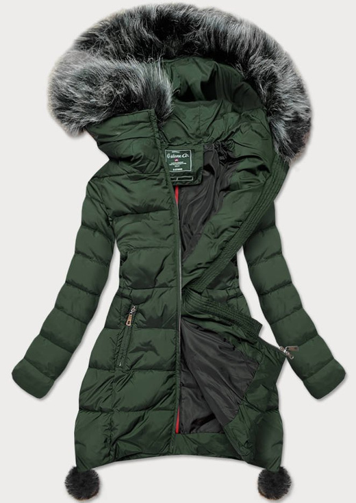 HOODED JACKET KHAKI (6788)