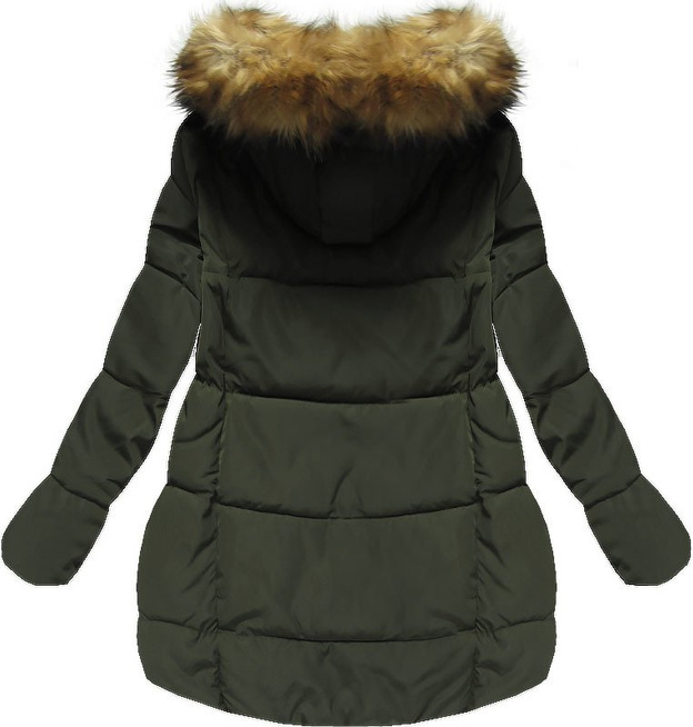 ASYMMETRIC BOTTOM JACKET KHAKI (7200W)