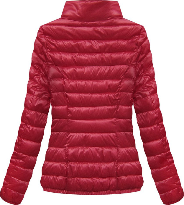 RED GLOSSY JACKET (B2673)