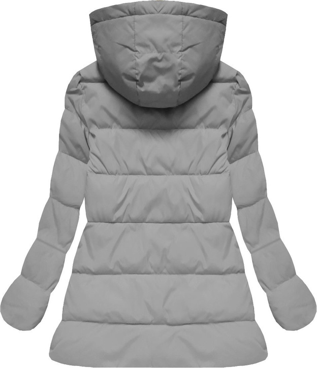 STEPPJACKE MIT KAPUZE GRAU (2012)