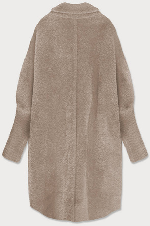 Płaszcz typu alpaka jasnobeżowa