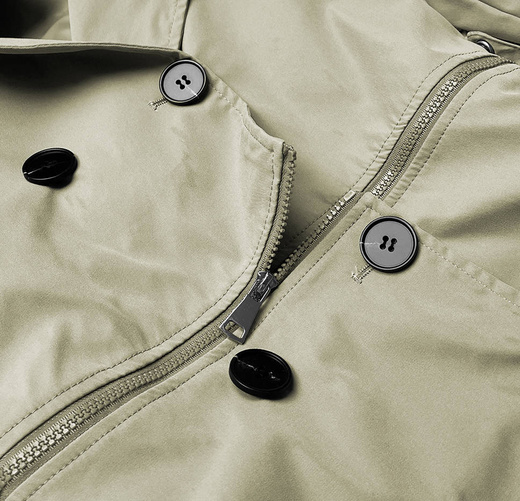 Trencz 2w1 khaki