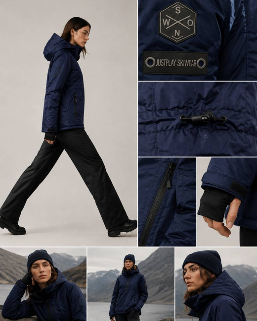 WINTER JACKET WITH MEMBRANE MINT (W182)