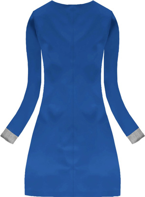 ZIP DETAIL BLAZER CORNFLOWER BLUE (X1300X)