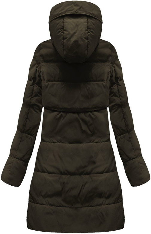 NATURAL DOWN WINTER JACKET KHAKI (8063)