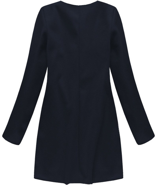 MINIMALIST COAT LIGHT NAVY BLUE (172/1ART)