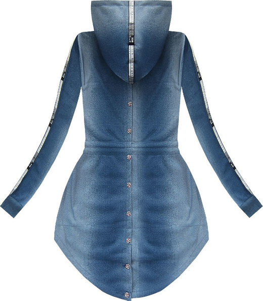 DENIM JEANSBLUSE BLAU 1/1 (J63BS)