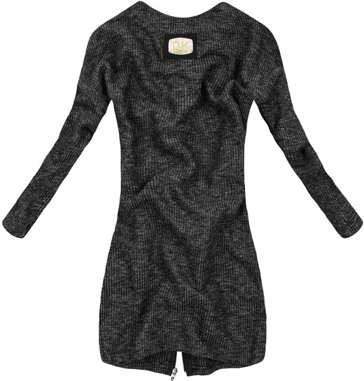 CARDIGAN MIT TASCHEN GRAFIT (9801/1)