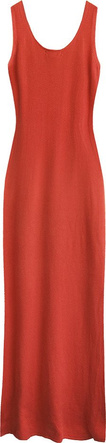 MAXI KLEID WEINROT (1548/1)