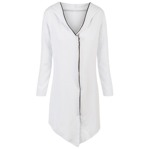 ASYMETRYCZNA NARZUTKA BIAŁA (B1239)