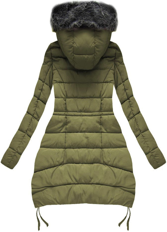 WINTER HOODED JACKET KHAKI (R3595)