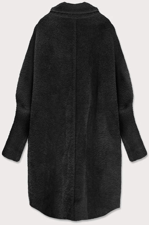 Płaszcz typu alpaka czarny