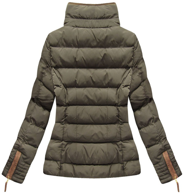 STEPPJACKE MIT KAPUZE KHAKI (WZ6636)