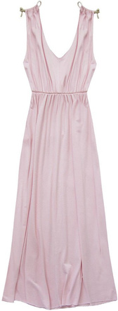 GREEK STYLE DRESS POWDER PINK (109/1ART)