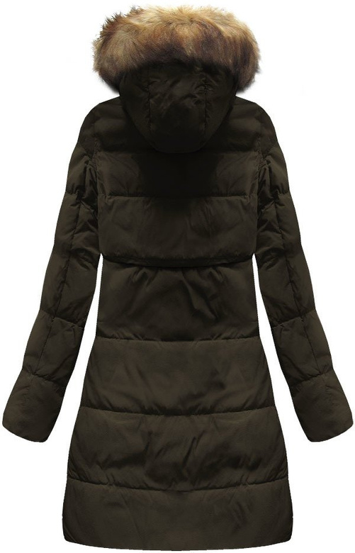 NATURAL DOWN WINTER JACKET KHAKI (8063)