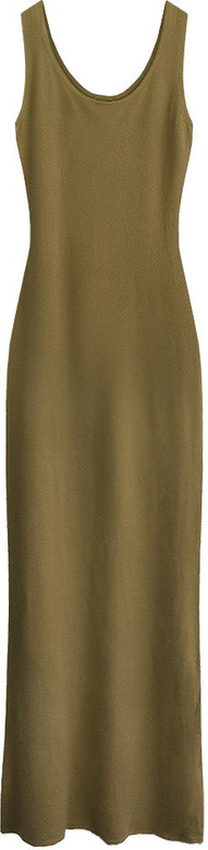 MAXI KLEID KARAMEL (1548/2)
