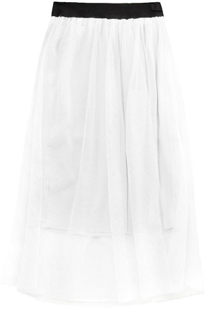 MIDI SKIRT WHITE (96ART)