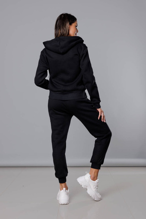 Sportowy komplet damski w kolorze czarnym
