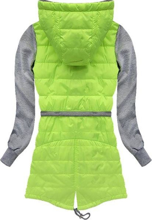 JERSEY SLEEVE HOODED JACKET (1683)