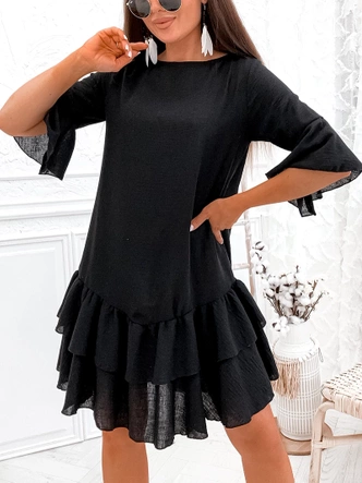 PENCIL DRESS BLACK (273ART)