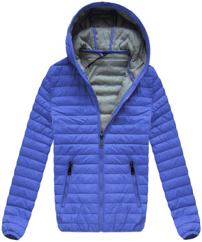 QUILTED JACKET CORNFLOWER (B1256)