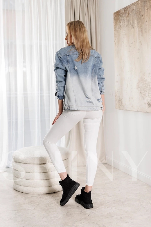 Kurtka ombre jeans