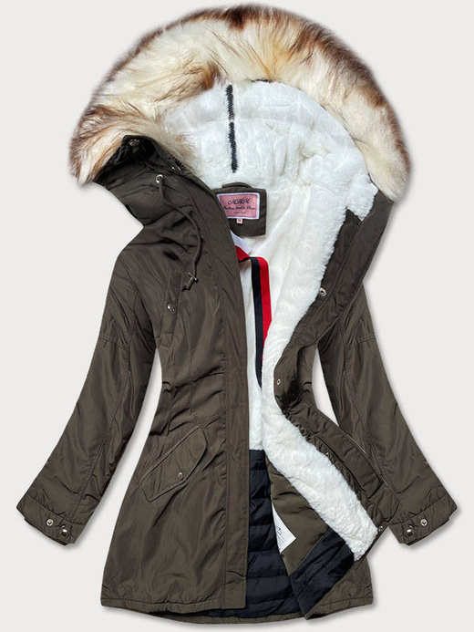 WARM WINTERJACKE KHAKI (W170)