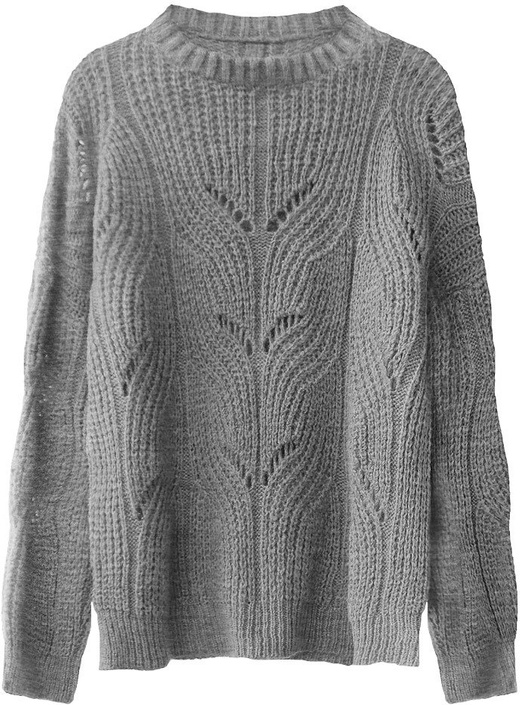 SOFT SWEATER DARK GRAY (495ART)