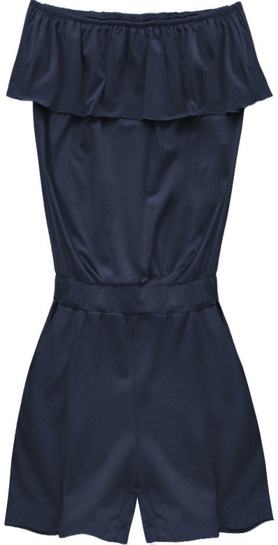 BANDEAU AUSSCHNITT KURZ OVERALL MARINEBLAU (108ART)