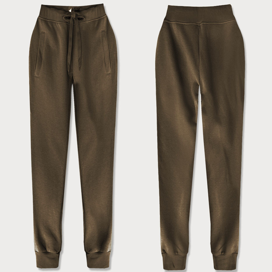 Spodnie dresowe khaki -29
