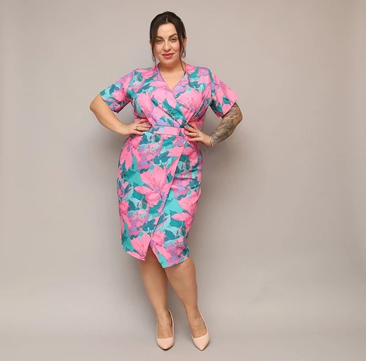 PENCIL DRESS BLACK (273ART)