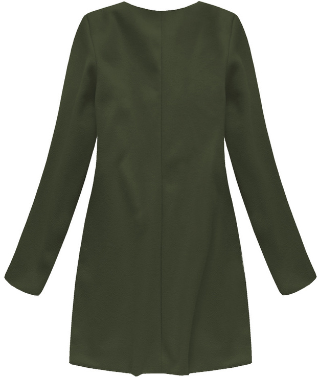 MINIMALISTYCZNY PŁASZCZ KHAKI (172/1ART)