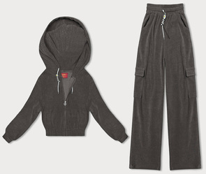 Dres ze spodniami typu cargo grafitowy