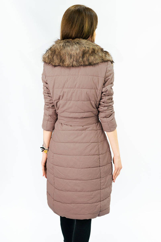 MANTEL AUS ÖKOLEDER ANTIK ROSA (5528)