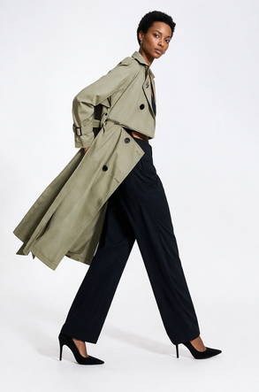 Trencz 2w1 khaki