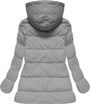 HOODED QUILTED JACKET GREY (2012)