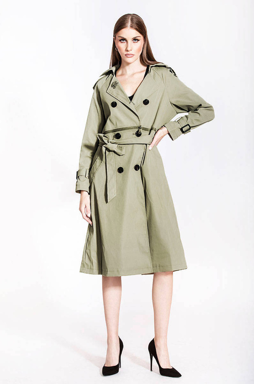 Trencz 2w1 khaki