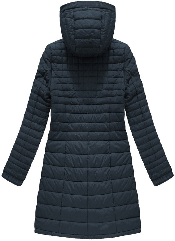 LANGE JACKE MIT KAPUZE MARINEBLAU (GWW-1790)