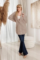 Płaszcz typu alpaka jasnobeżowa