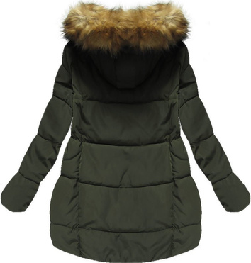 ASYMMETRIC BOTTOM JACKET KHAKI (7200W)