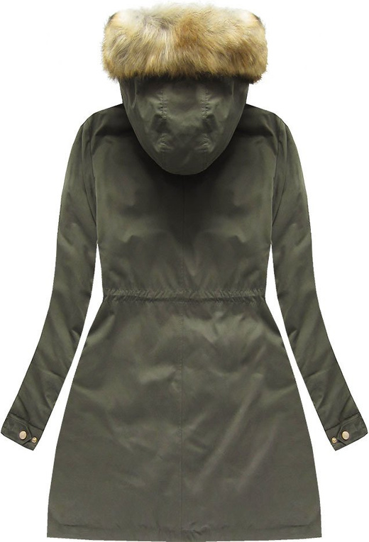 THICK WINTER HOODED PARKA KHAKI (4646)