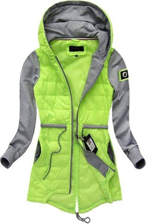 JERSEY SLEEVE HOODED JACKET (1683)
