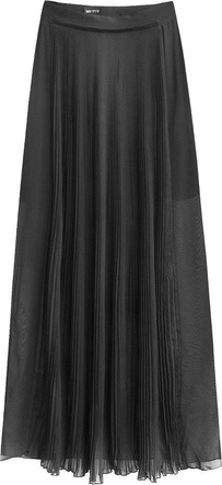 SPÓDNICA O DŁUGOŚCI MAXI GRAFITOWA (291ART)